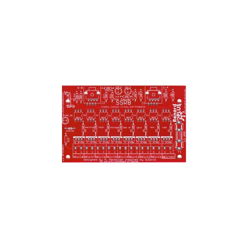 8 Channel Solid State Relay Board