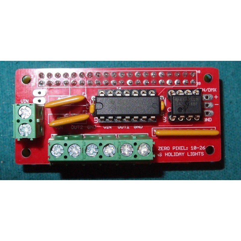 PI Zero Pixel Controller Kit (Fits PI Zero board)